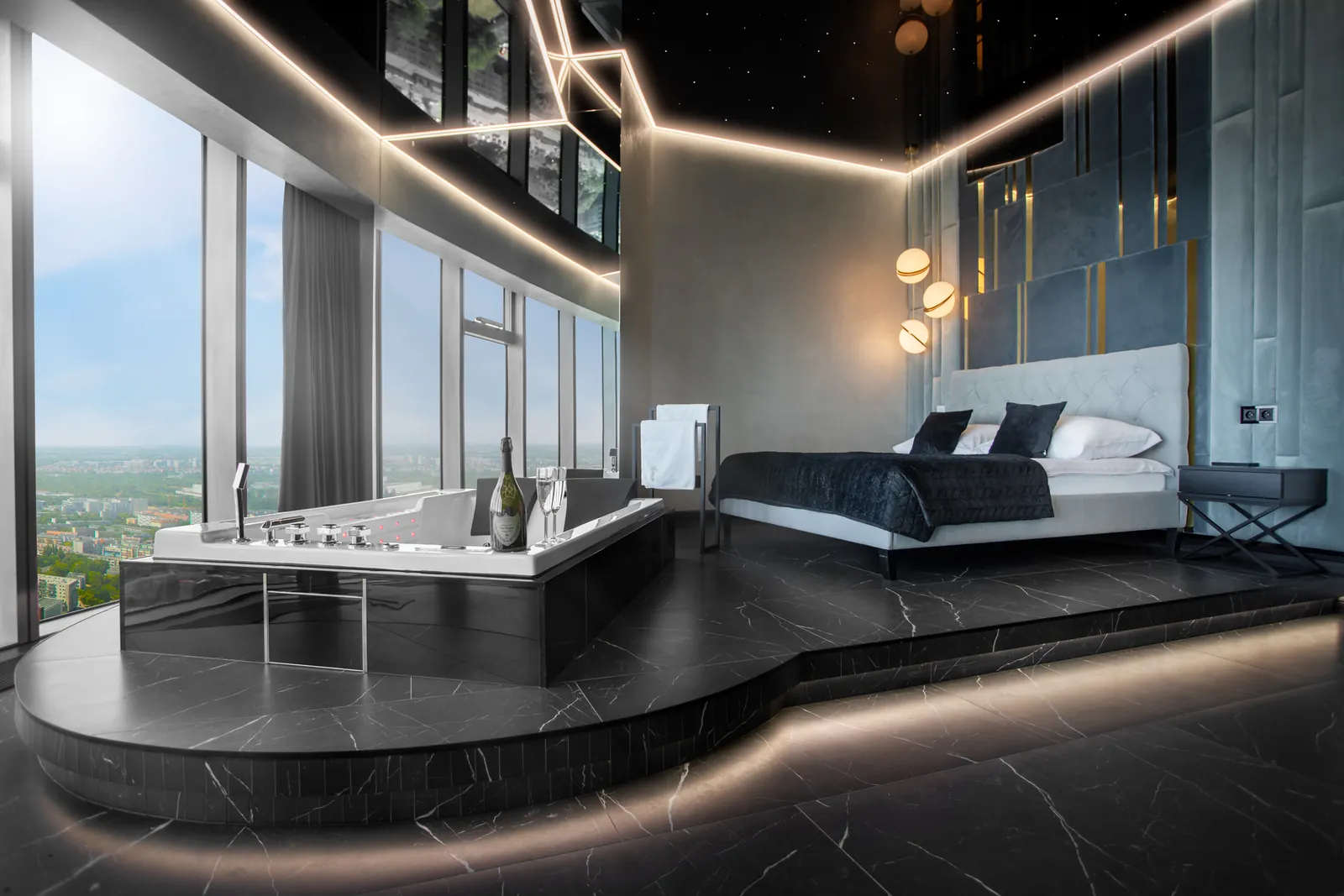 Apartament typu Deluxe z jacuzzi — zdjęcie 3