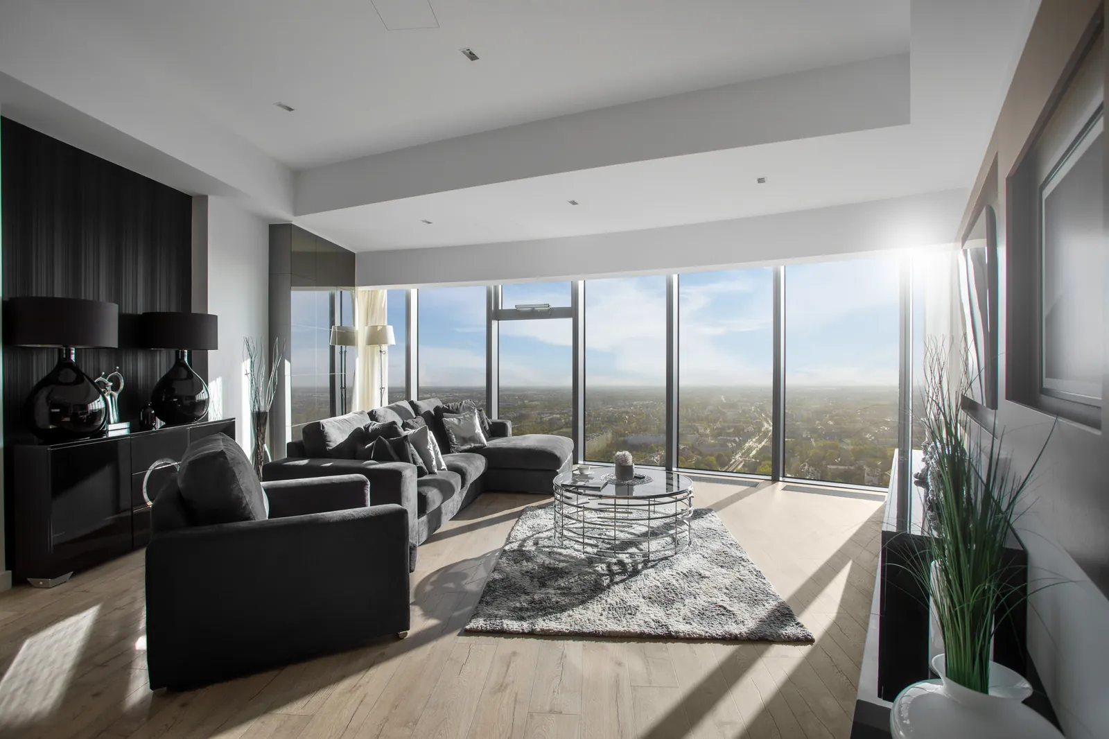 Salon Penthouse na 38. piętrze
