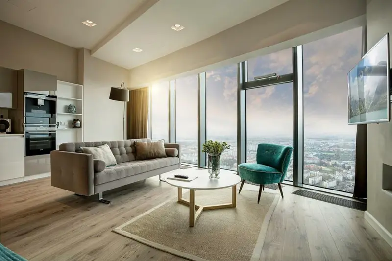 Apartament typu Executive Suite, Sky Tower Wrocław