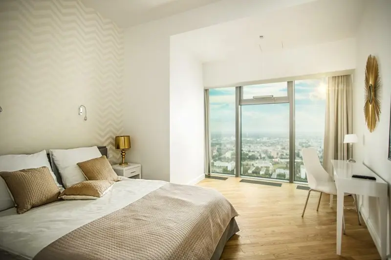Apartament typu Penthouse, Sky Tower Wrocław