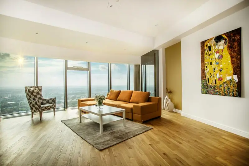 Apartament typu Penthouse, Sky Tower Wrocław