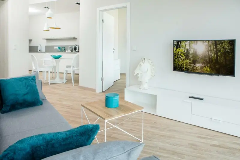 Apartament typu Suite z łóżkiem typu king-size, Sky Tower Wrocław