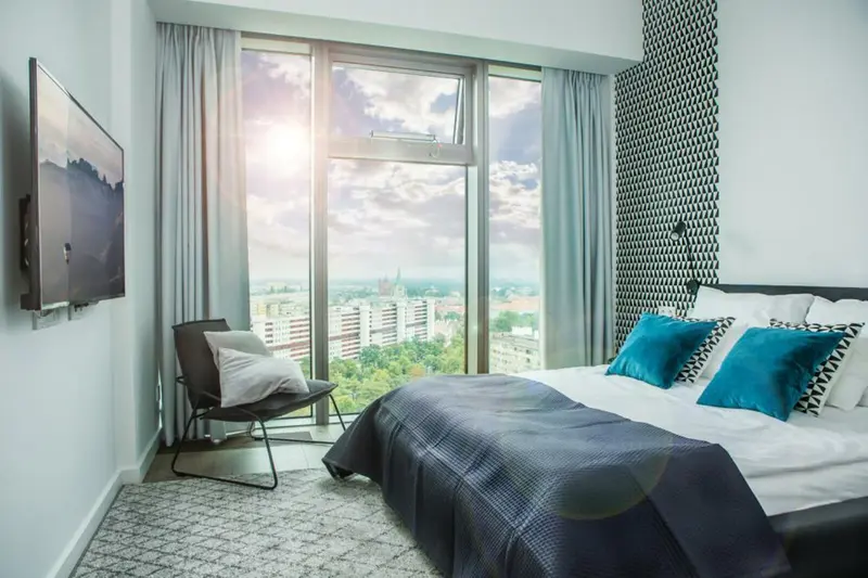 Apartament typu Classic, Sky Tower Wrocław