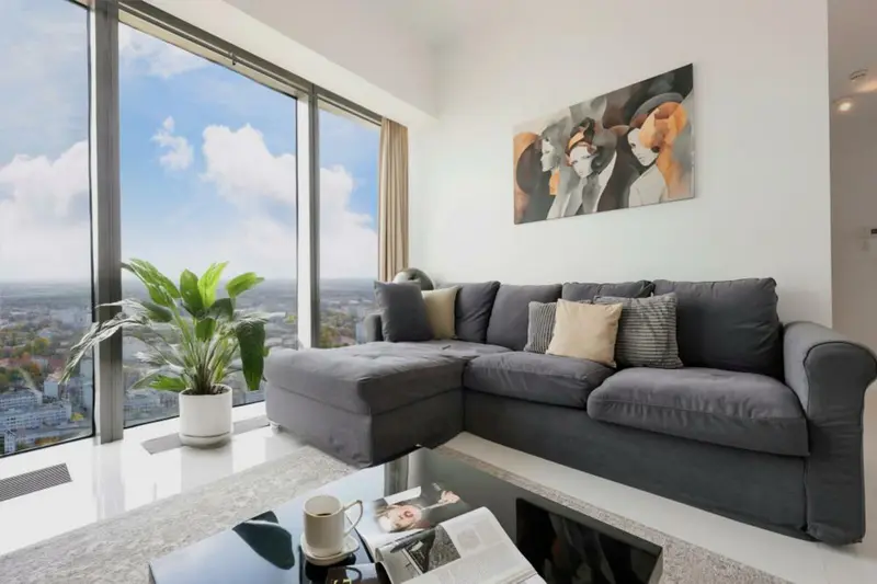 Apartament typu Classic z jedną sypialnią, Sky Tower Wrocław