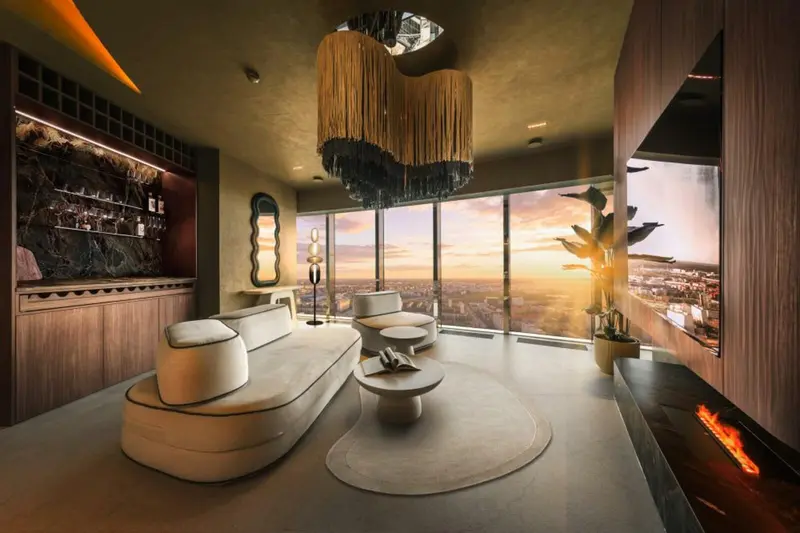 Apartament „Madera” z jacuzzi, Sky Tower Wrocław