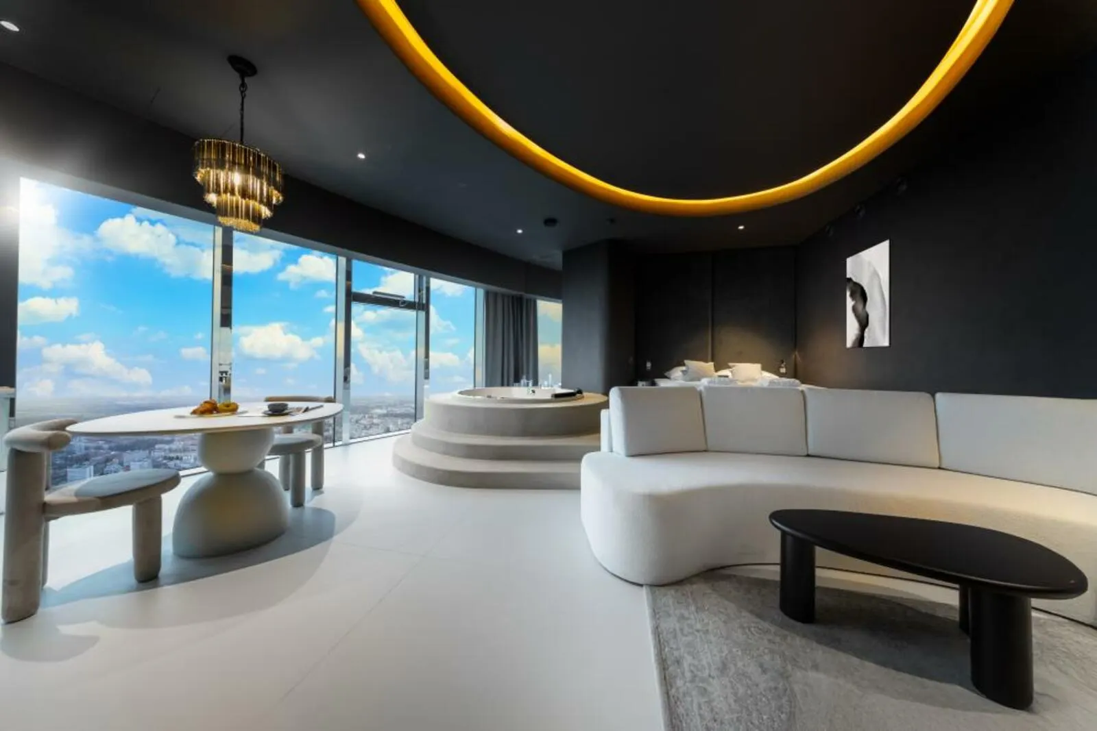 Apartament Diuna w Sky Tower